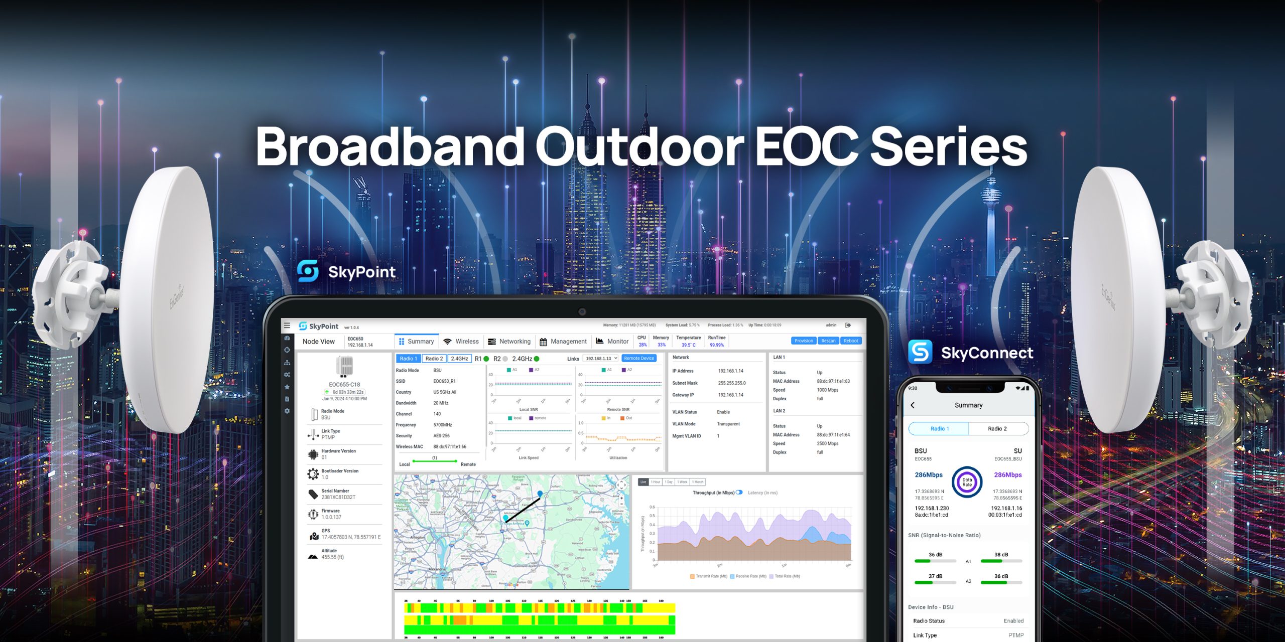 EnGenius’ new broadband outdoor wireless series empowers Industrial and Smart City applications