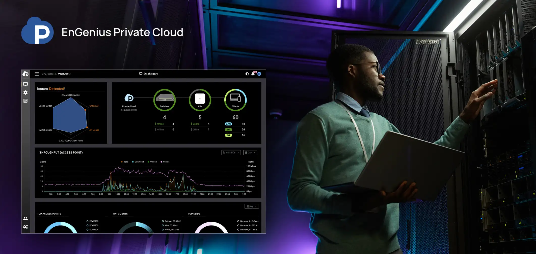 EnGenius Private Cloud Empowers MSPs with Secure, Scalable On-Prem Network Management